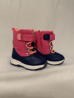 Carter’s kid’s boots-multi colored-size 7