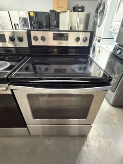 Whirlpool 4 Burner Electric Range