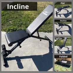 New Flybird Adjustable Weight Bench Folding Space Saving