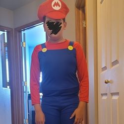 Kids Mario Brothers Costume