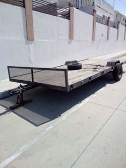 2016 spcm trailer 18ft long 7.5ft wide 5500lb capacity(fits a 4 seater UTV)