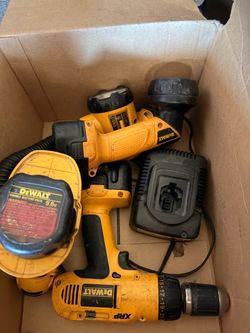 DeWalt Cordless Tool Lot with Battery and Charger