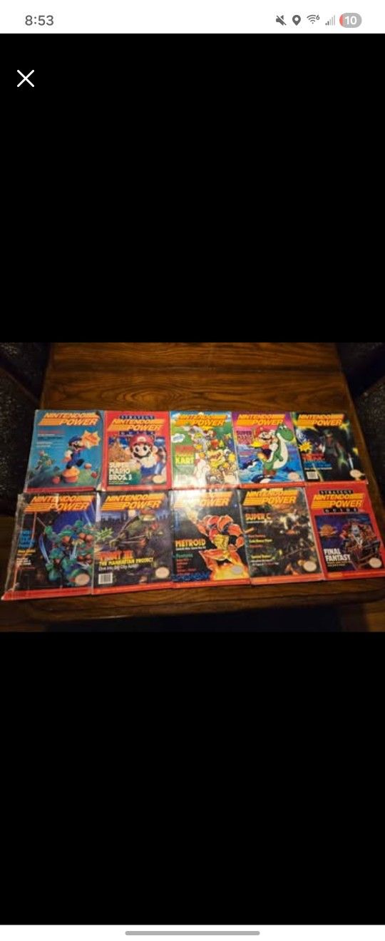 60 Nintendo Power Guide Magazines Plus Extras