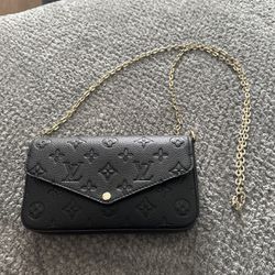 Authentic Black Louis Vuitton Wallet 