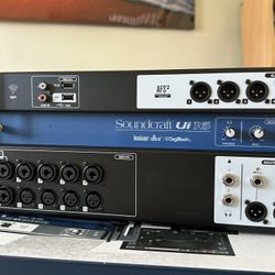 SOUNDCRAFT Ui 16 Lexicon dbx DigiTech Mixing Board