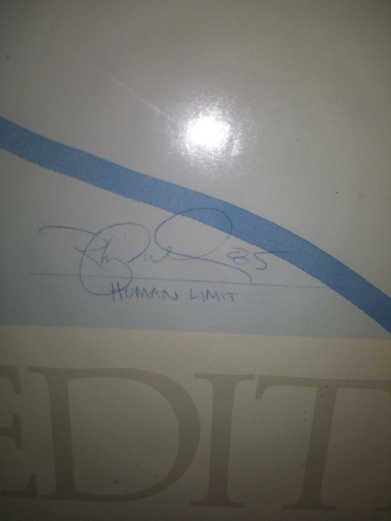 Peter kitchell Print Signed. 3 Large Prints