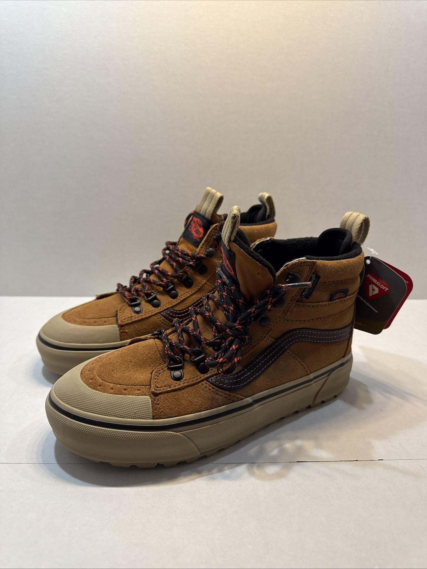 New Vans Sk8 Hi MTE DR Waterproof Glazed Ginger Brown Men’s 6.5 