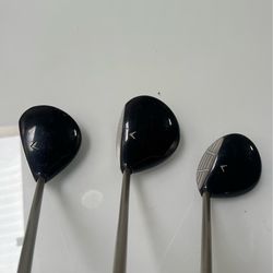 Callaway Golf Clubs Big Bertha Steelhead Plus #3 #5 #10 Golf Right Hand Regular Flex