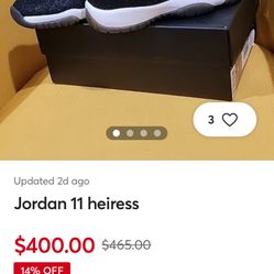 Jordan 11 Retro Shoes Size 5.5