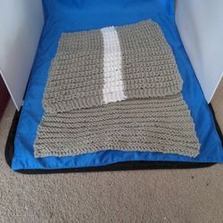 Crocheted Squares for a Dog Bed