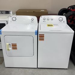 Amana washer and dryer set