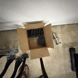 Rogue Fitness Squat Rack + 3 Barbells & Adjustable Bench – Complete Home Gym