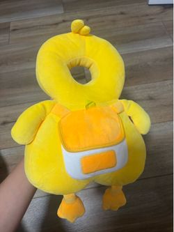 Baby walker head protection