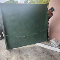 Forklift ramp steel$350