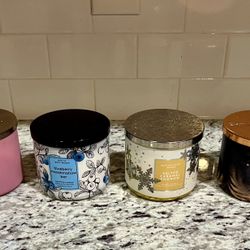 4 Bath & Body Works Candles