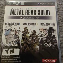 Metal Gear Solid HD Collection for the PlayStation 3