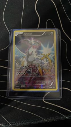 Arceus Pokémon Trading Card Holo Rare