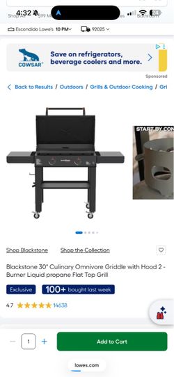 Blackstone grill