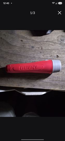Eveready Red Flashlight any price need gone