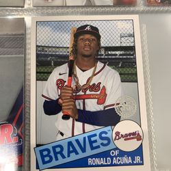 3 Cards Ronald Acuna Jr 2020 Topps chrome