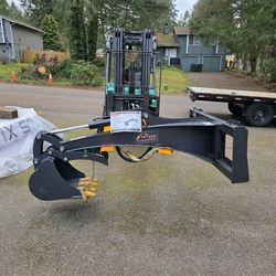 Brand new full size skid steer backhoe attachment 84 inch digging depth