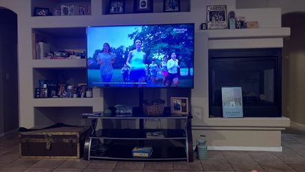 50in LG - TV  w/ table stand.