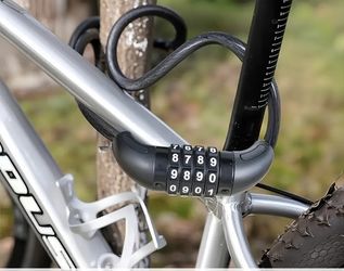 Combination bicycle lock