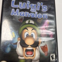 Luigi’s Mansion Nintendo GameCube Black Label CIB With Manual Tested 2001