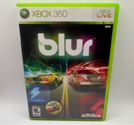 Blur (Microsoft Xbox 360, 2010) with Manual - Tested