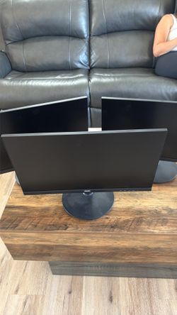 3 New Philips 22” Full HD Monitors – Unused