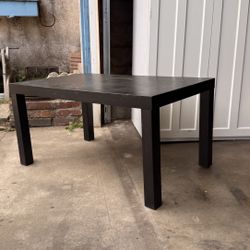 black IKEA Coffee Table