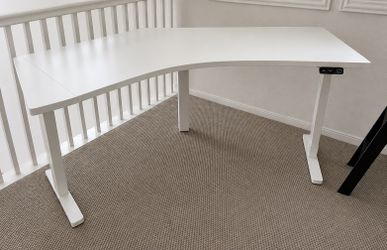 Electric white Standing Desk