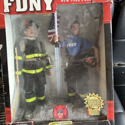 911 FDNY firefighter collectible action figures