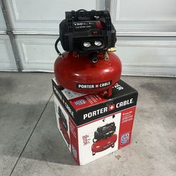 Porter-Cable 6 Gal. 150 PSI Portable Electric Pancake Air Compressor