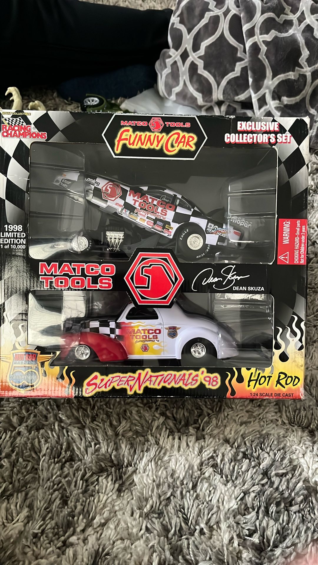 This Is 2 Die cast Cars Collectors Set Matco Tools Funny Car