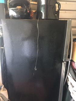 Black Kenmore Refridgerator