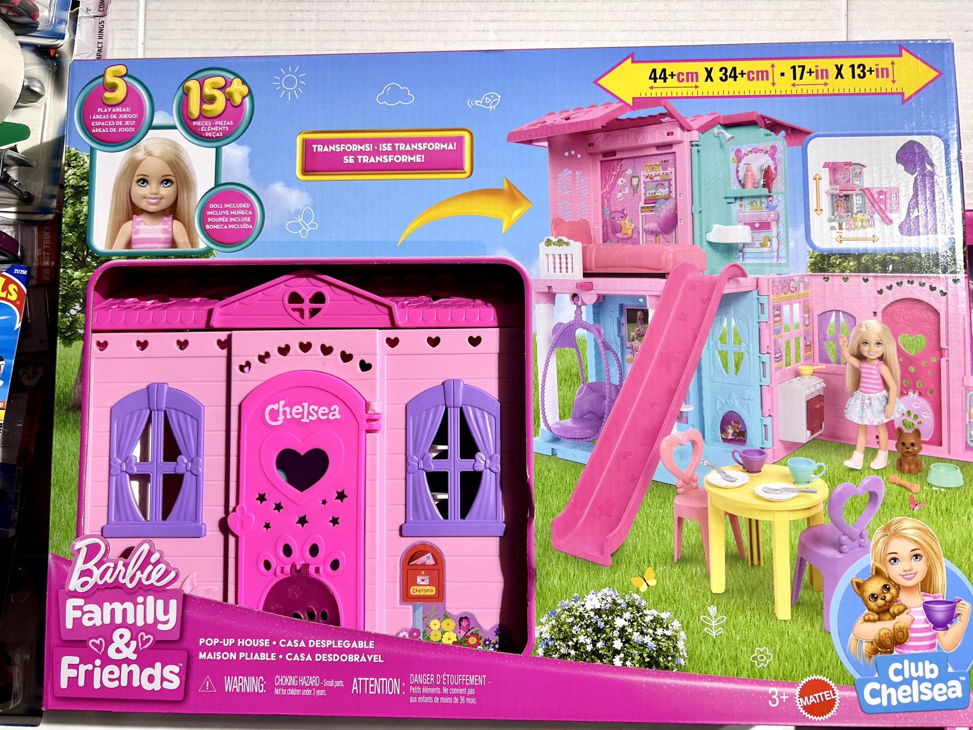 New Barbie 15 Pc Play Set