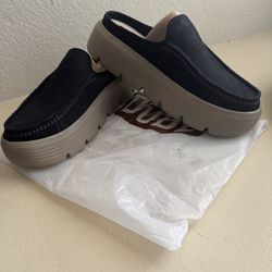 Hay Dude black mules- SZ 9