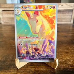 Pokémon TCG Rapidash Illustration Rare #189/182 – Destined Rivals – Near Mint
