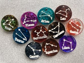 Zodiac keychain / charm