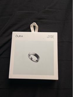 Oura Ring 5 Silver Size 7