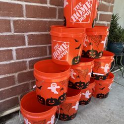 Small Halloween Home Depot Bucket