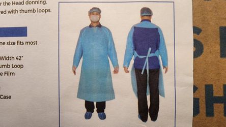 Disposable Isolation Gown (Painting And Crafts)
