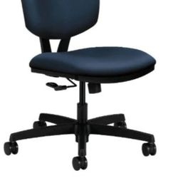 Bnib Hon Office Chair Deep Ocean Blue  Armless Hon Volt Delivery Possible