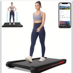 Sperax Walking Treadmill Pad with APP, 3 in 1 Under Desk Treadmill, 400W Low Noise Walking Vibration Pad with Remote Control,Portable Treadmills for H