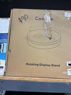 Rotating display stand