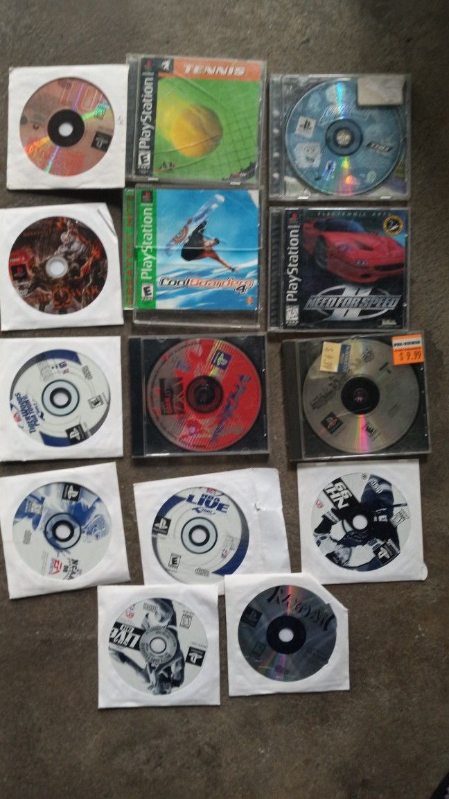 Playstation Video Games