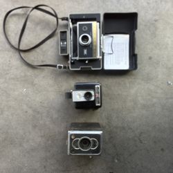 Vintage Cameras + Flash
