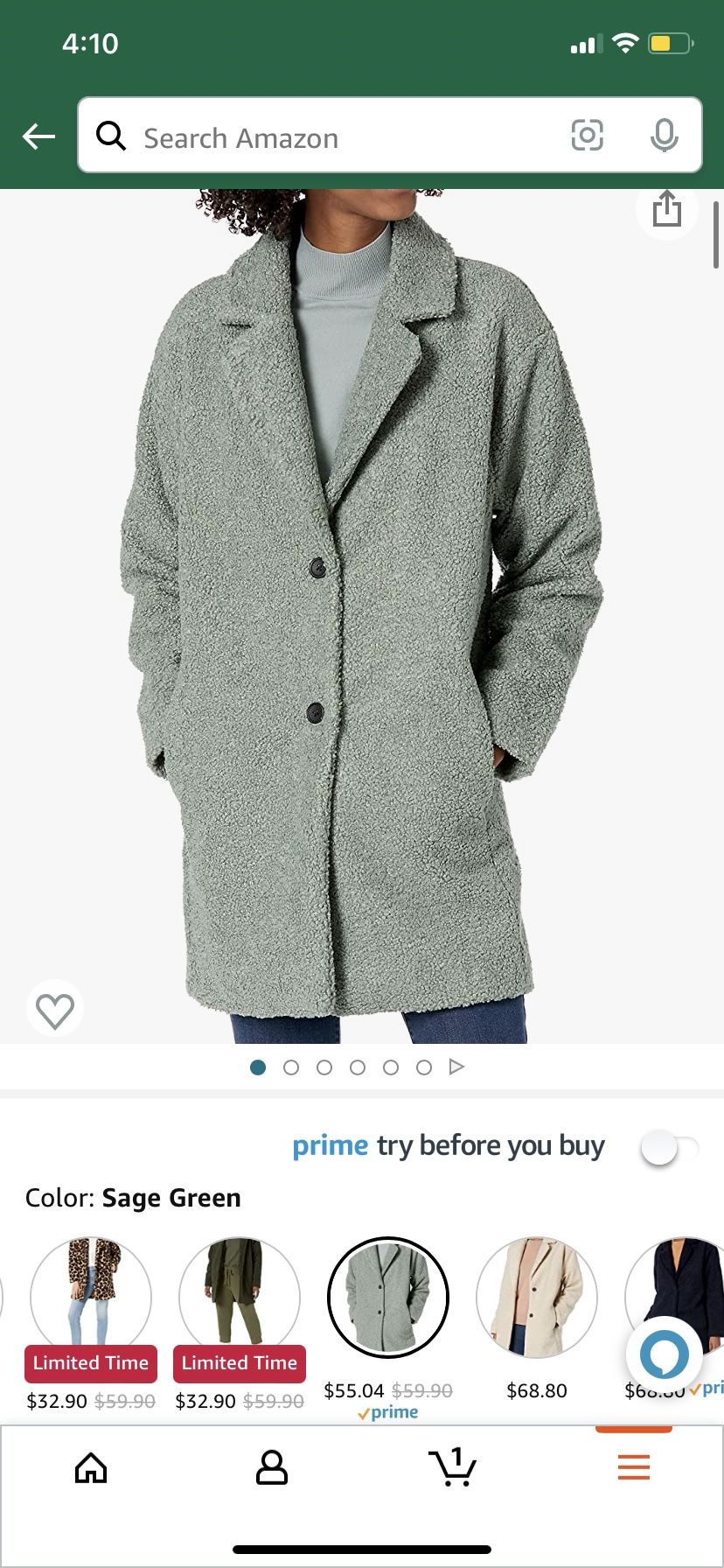 Fleece Oversized Jacket