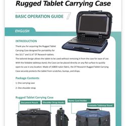 New Rugged Tablet Carrying Case